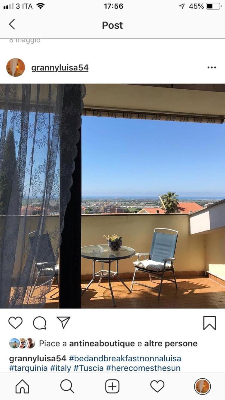 B&B Nonna Luisa Tarquinia Exteriör bild